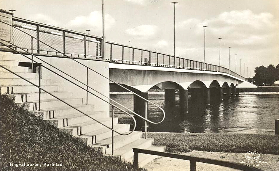 Karlstad Tingvallabron 1951