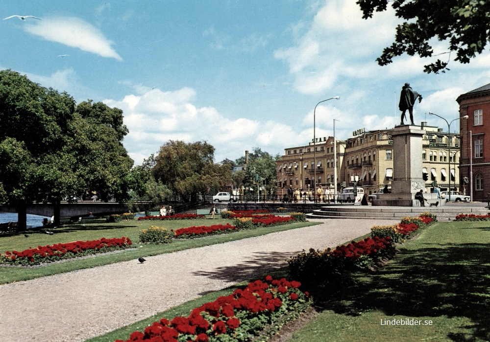 Karlstad, Parken vid Residenset 1960