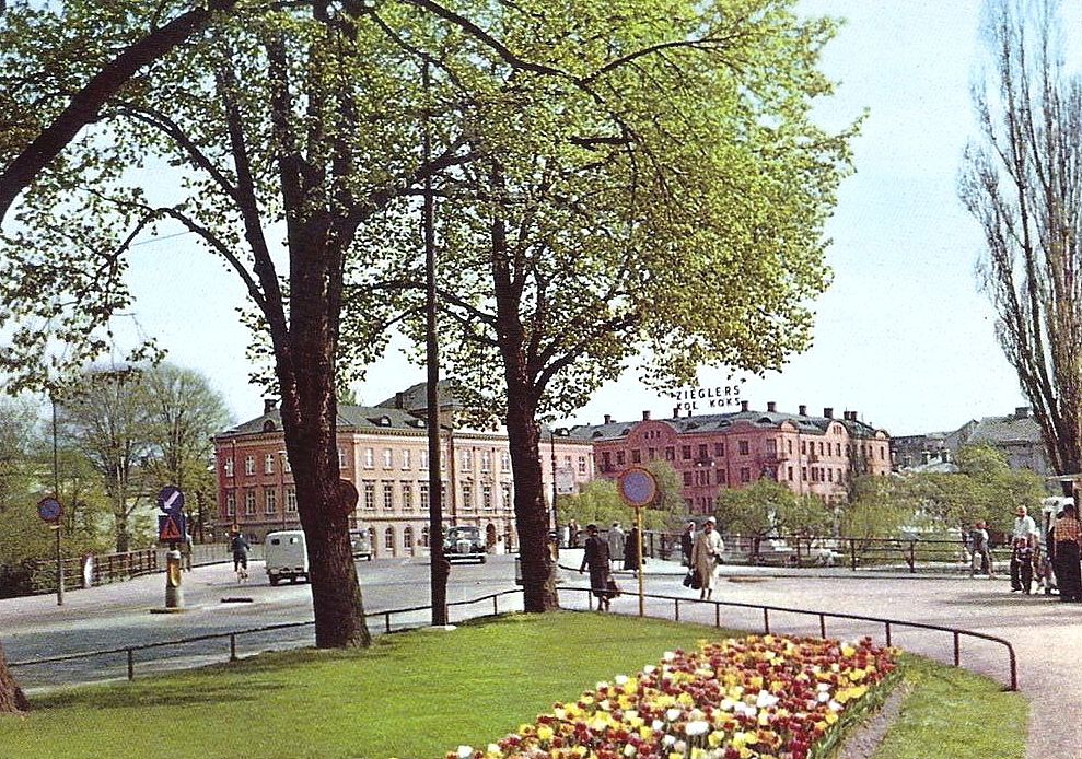 Karlstad, Teaterparken, Värmland 1964