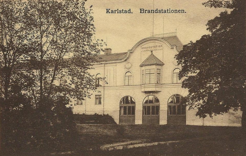 Karlstad Brandstationen 1913