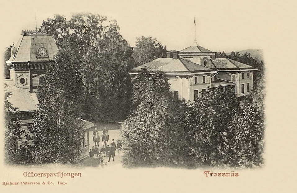 Karlstad, Officerspaviljongen Trossnäs 1902