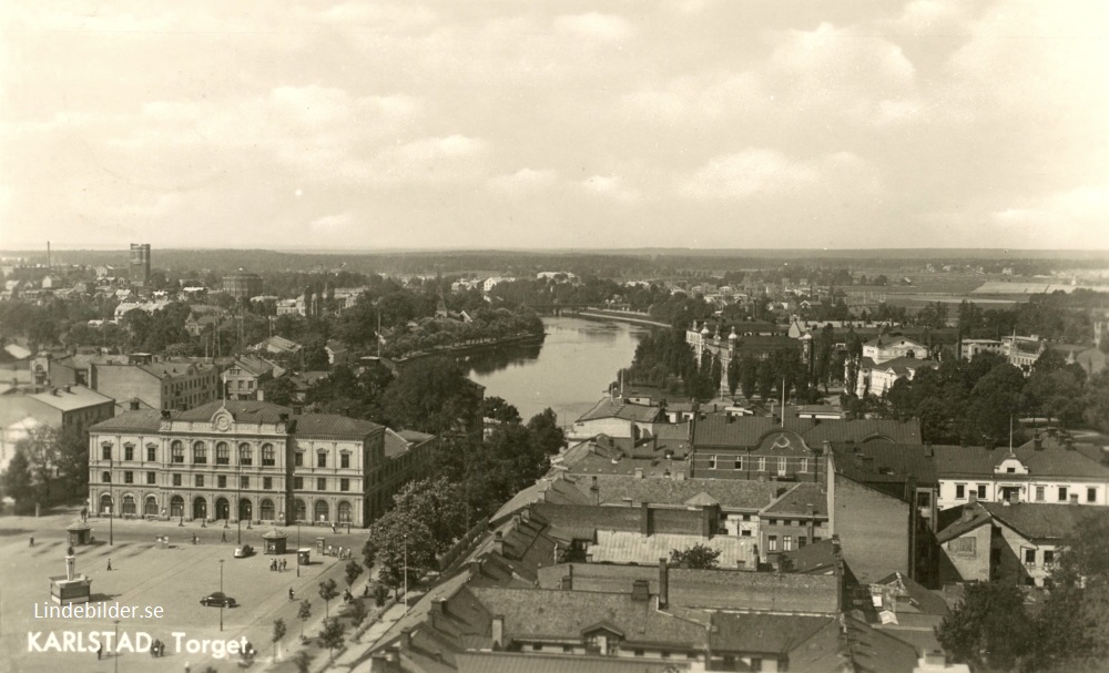 Karlstad Torget 1948