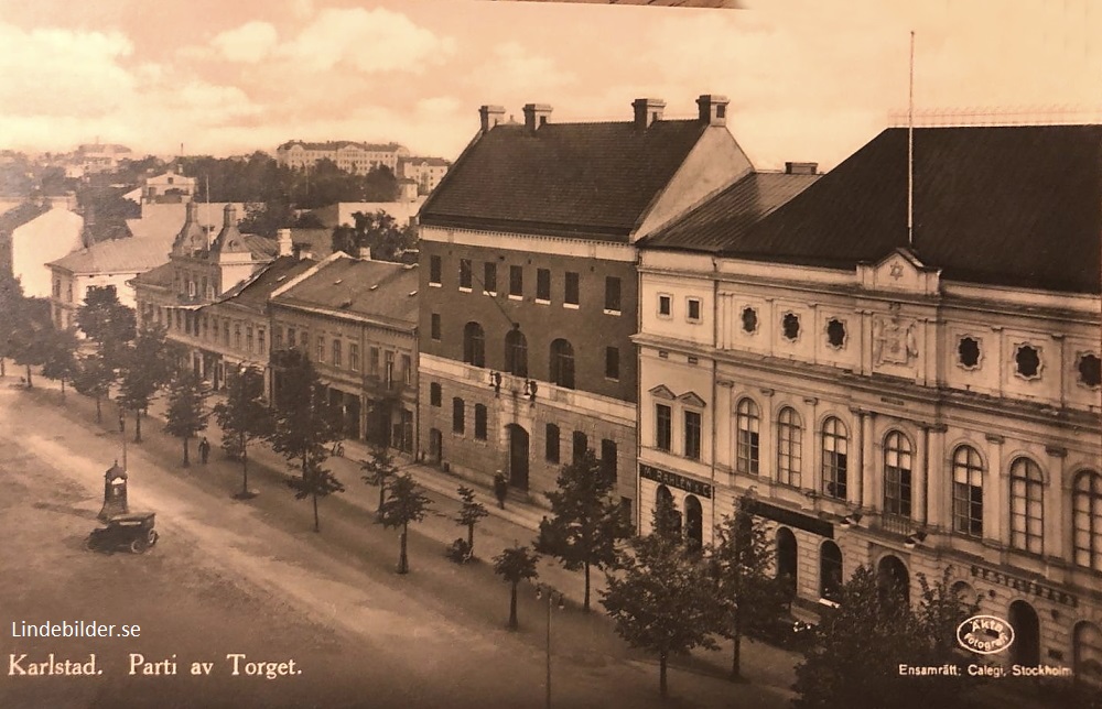 Karlstad, Parti av Torget 1933