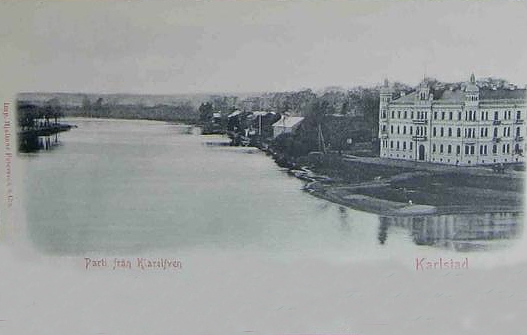 Karlstad, Parti från Klarelfven