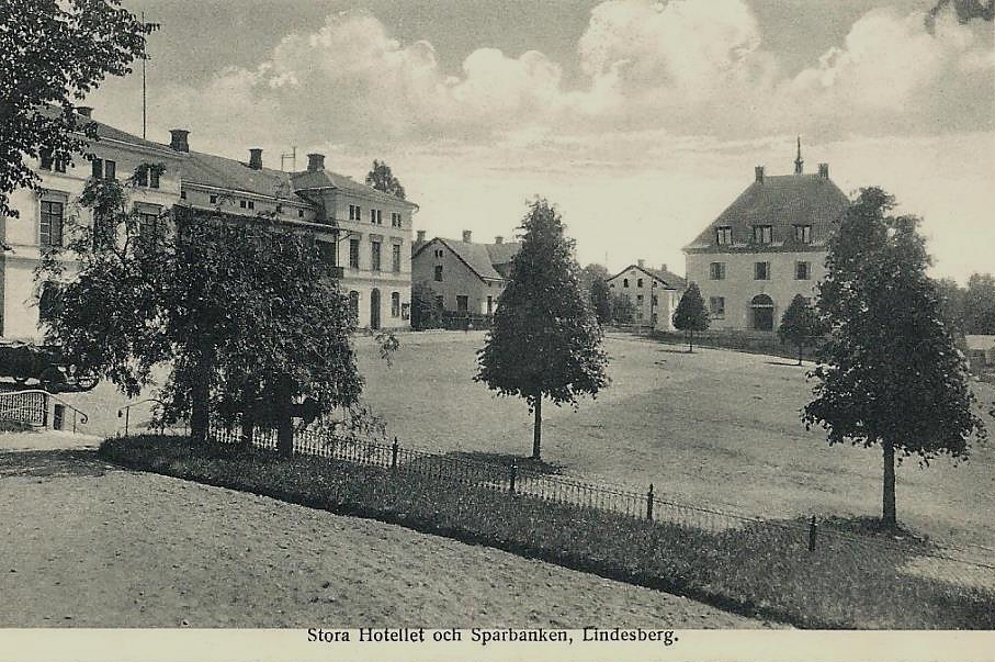 Lindesberg, Stora Hotellet och Sparbanken