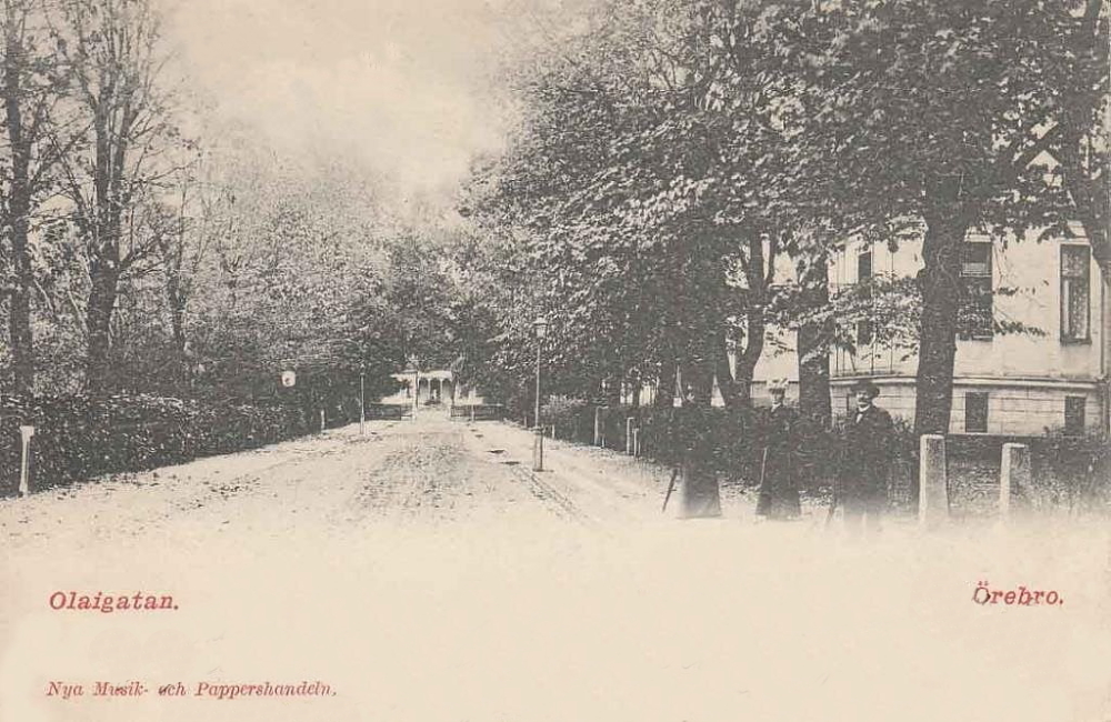 Olaigatan Örebro 1901