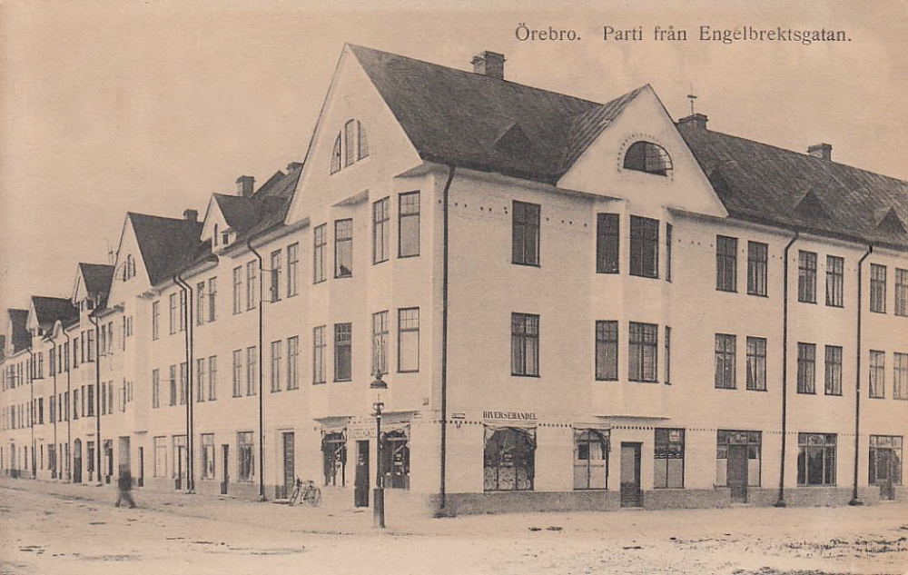 Örebro, Parti från Engelbrektsgatan