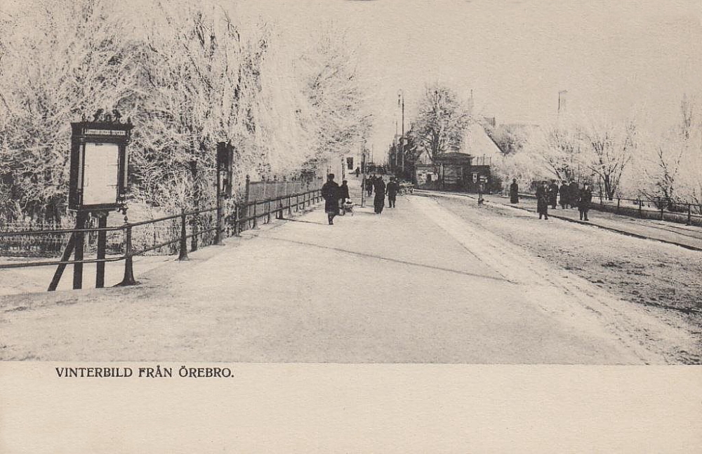 Vinterbild från Örebro