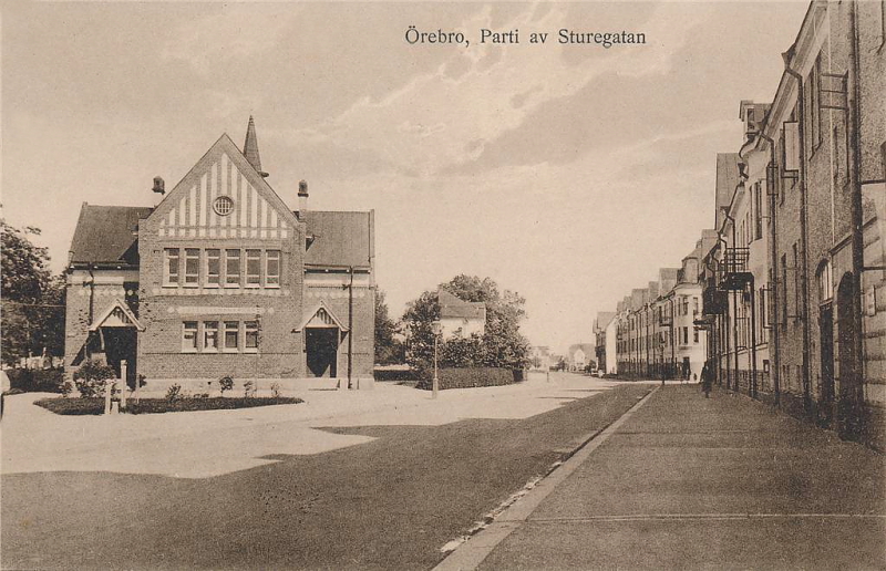Örebro, Parti av Sturegatan