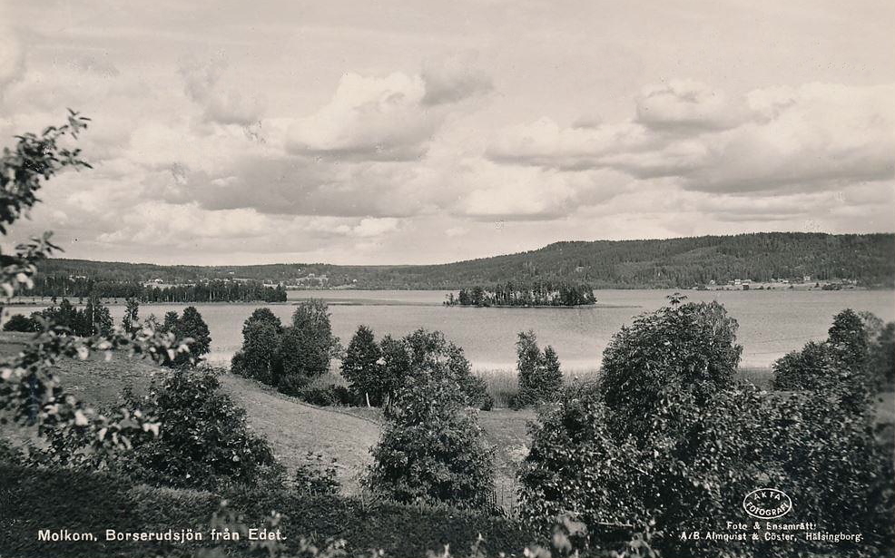 Karlstad, Molkom, Borserudsjön från Edet