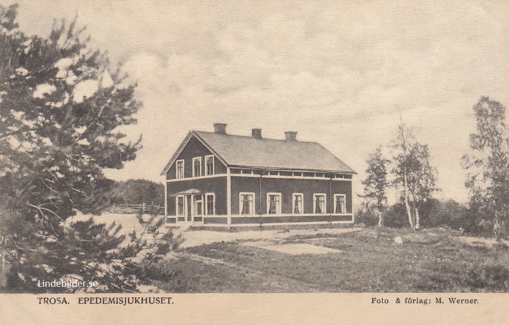 Trosa. Epedemisjukhuset 1910