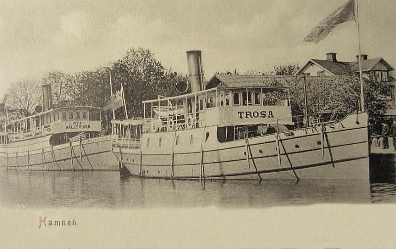 Trosa Hamnen 1904