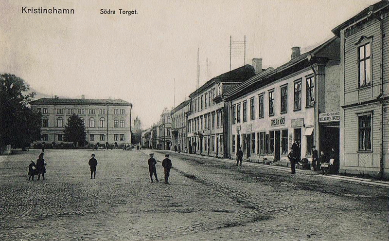 Kristinehamn, Södra Torget 1921