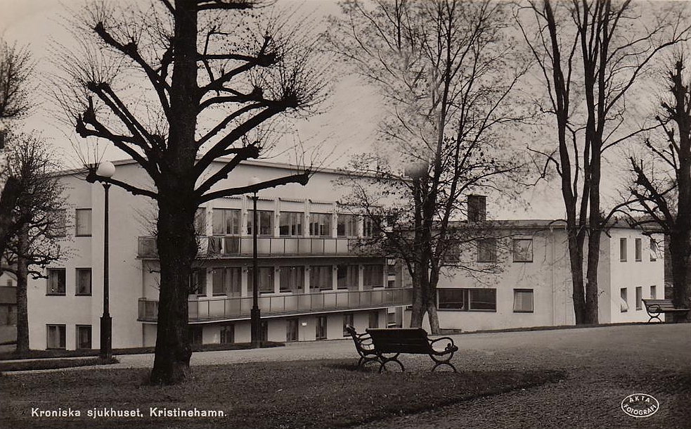 Kristinehamn, Kroniska Sjukhuset 1943