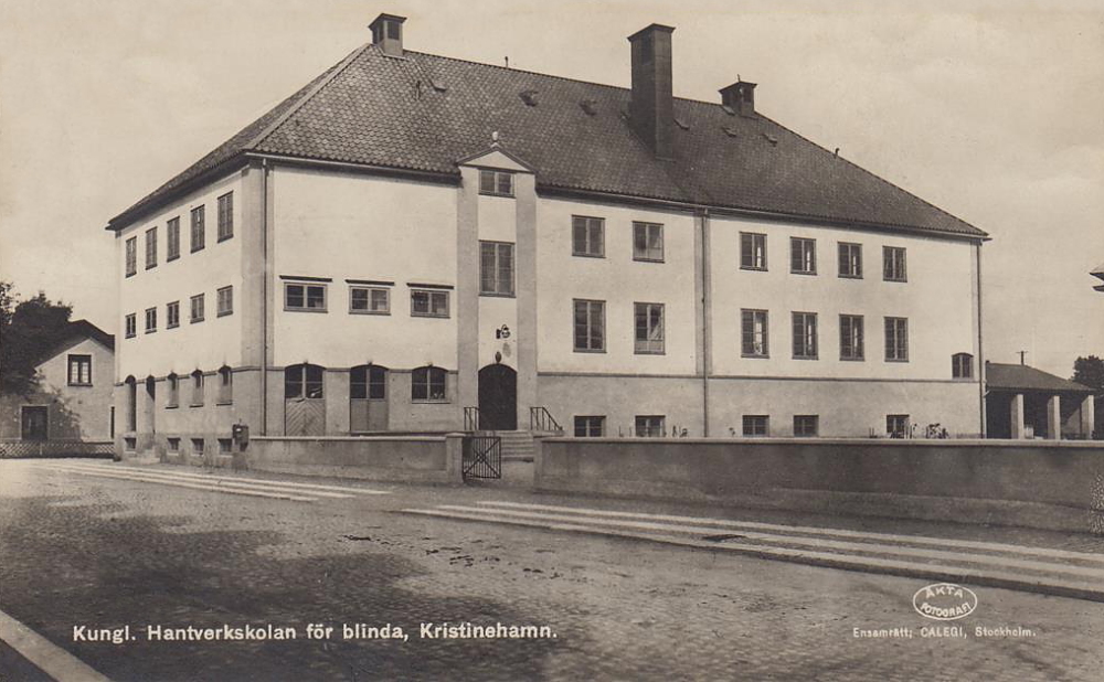 Kristinehamn, Kungliga Hantverksskolan för Blinda