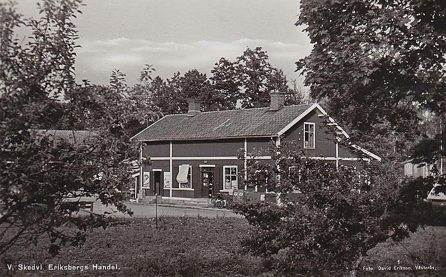 Köping, Västra Skedvi, Eriksbergs Handel 1958