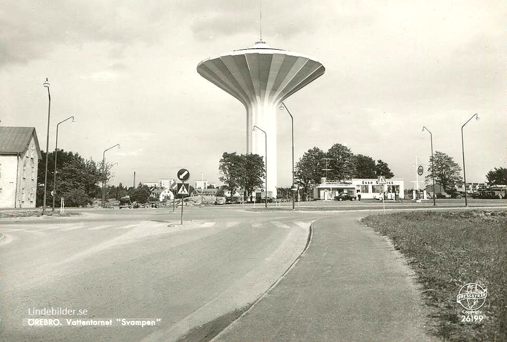 Örebro, Vattentornet  Svampen 1957