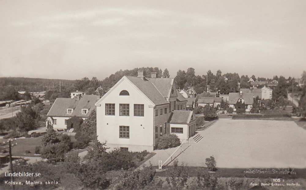 Kolsva, Malma Skola 1945