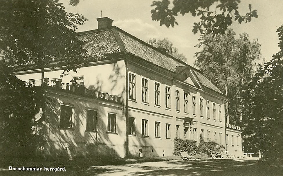 Skinnskatteberg, Bernshammar Herrgård 1950