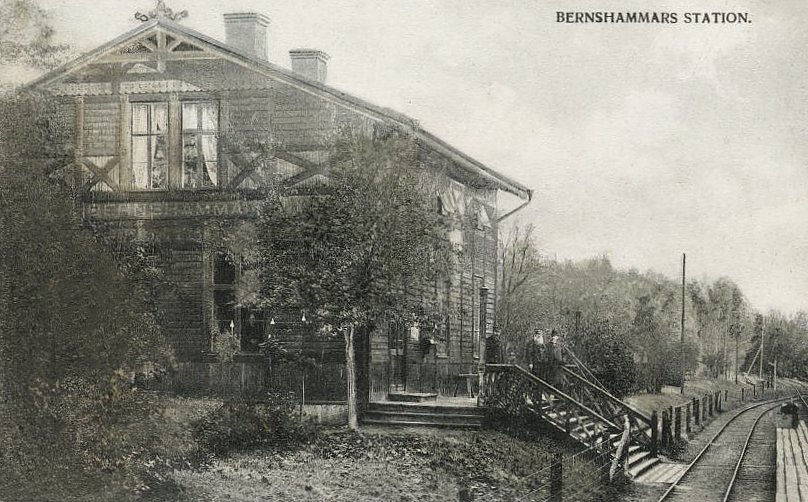 Skinnskatteberg, Bernshammars Station