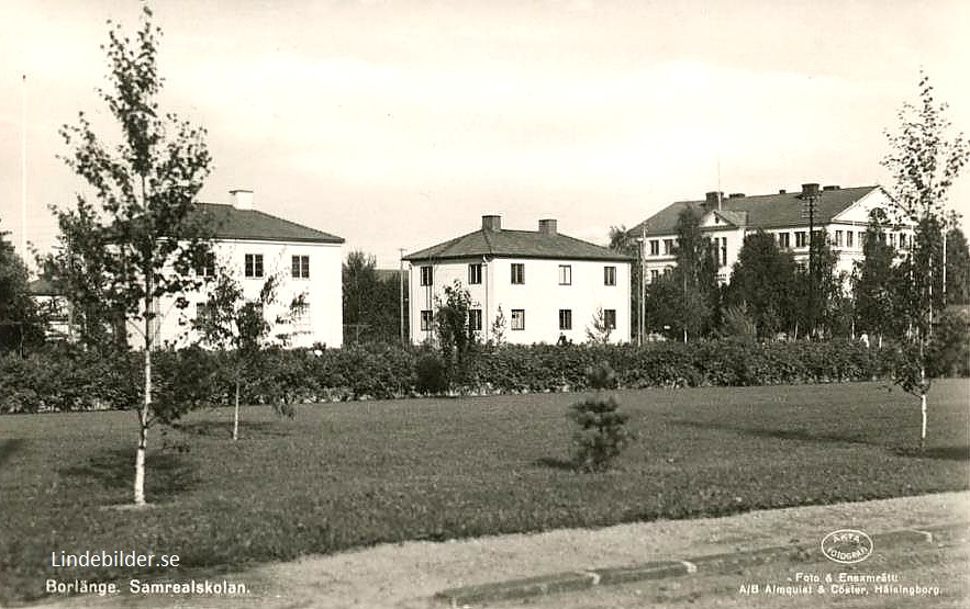 Borlänge, Samrealskolan 1949