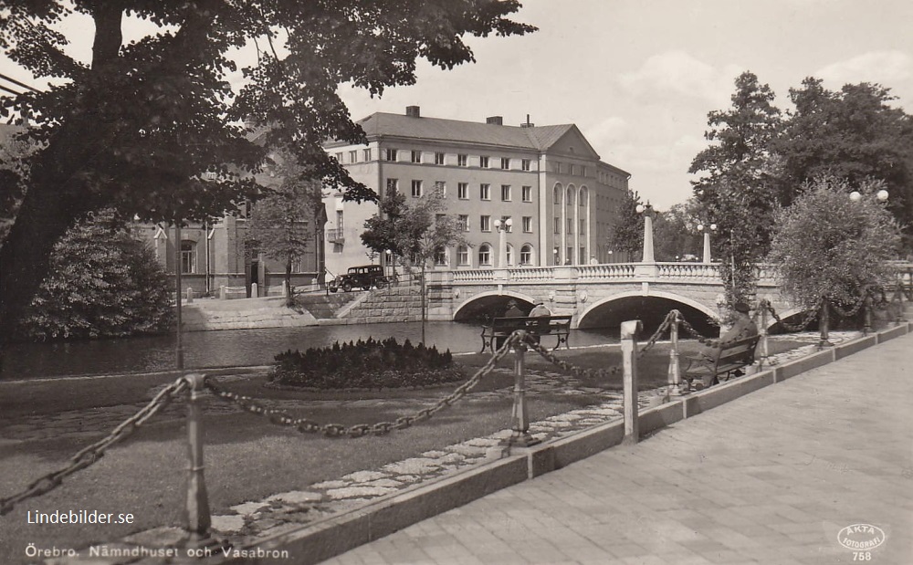 Örebro, Nämndhuset och Vasabron