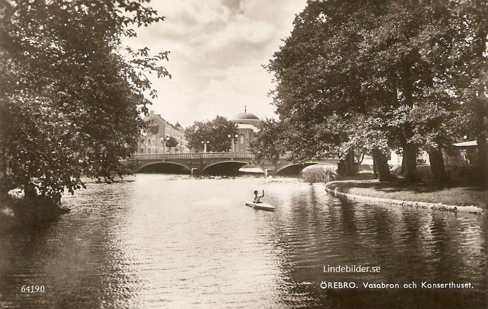Örebro Vasabron och konserthuset