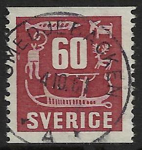 Smedjebacken Frimärke 4/10 1961