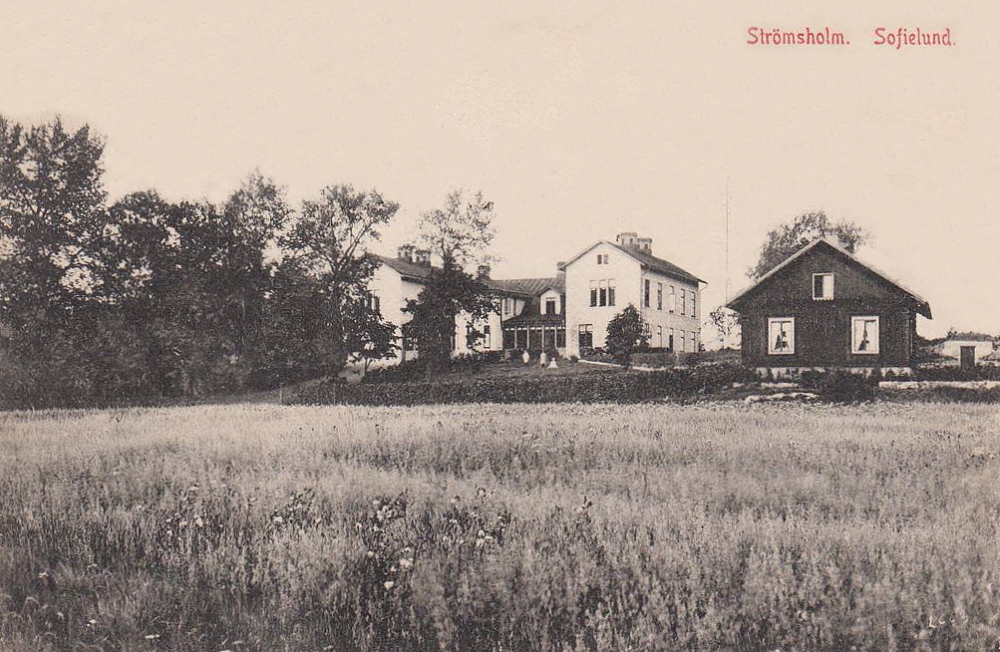 Hallstahammar, Strömsholm, Sofielund 1907