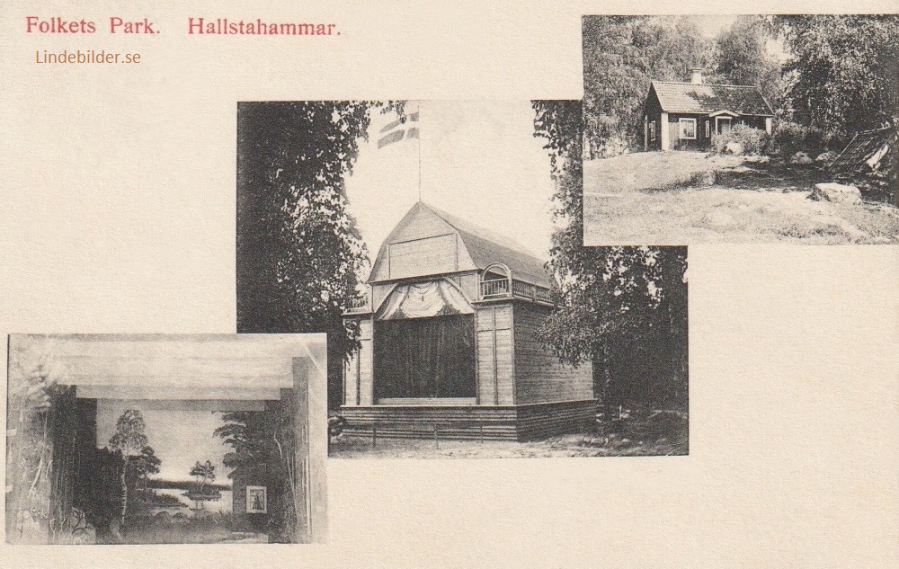 Folkets Park, Hallstahammar 1910