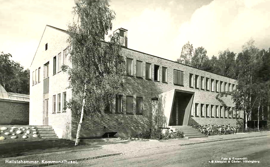 Hallstahammar Kommunalhuset 1954