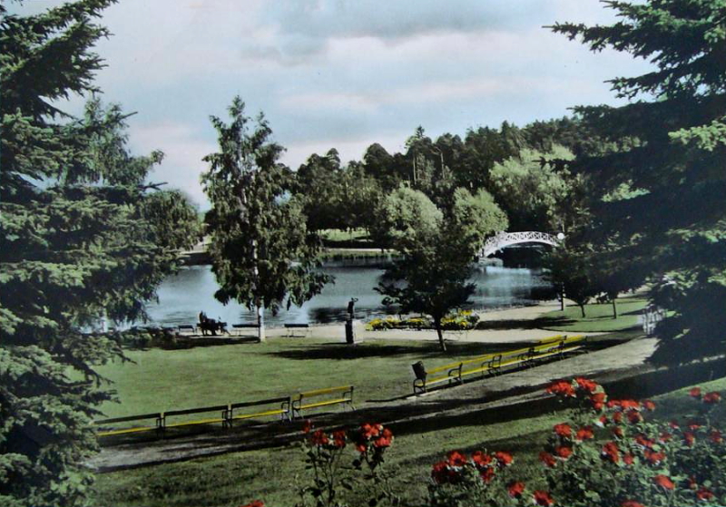 Örebro Centralparken 1963