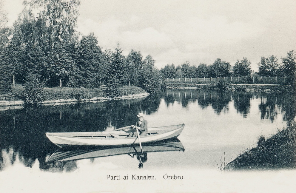Parti af Kanalen, Örebro 1904
