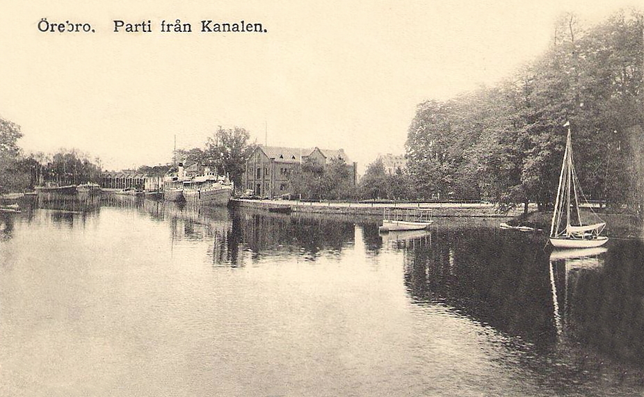 Örebro, Parti från Kanalen 1911