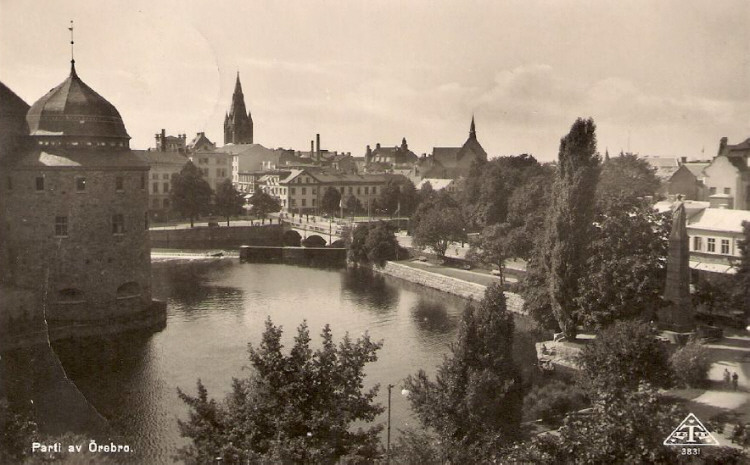Parti av Örebro  1940