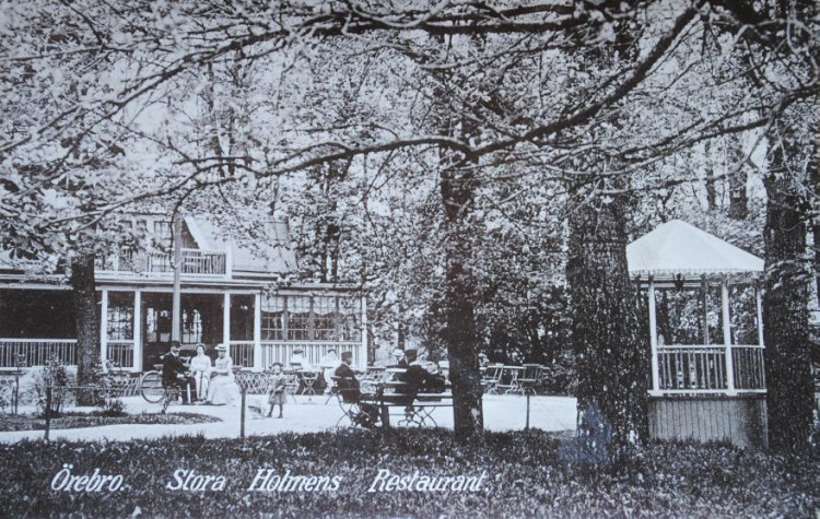 Örebro Stora Holmen Restaurant 1907