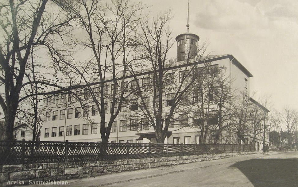 Arvika Samrealskolan 1940