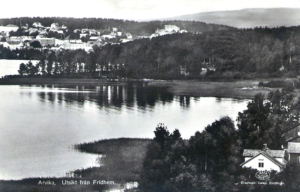 Arvika, Utsikt från Fridhem