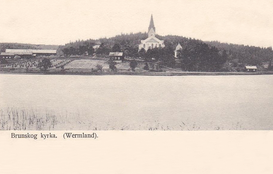 Brunskog Kyrka, Wermland 1903