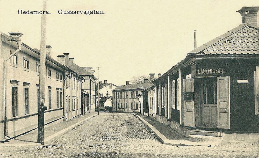 Hedemora Gussarvsgatan 1915