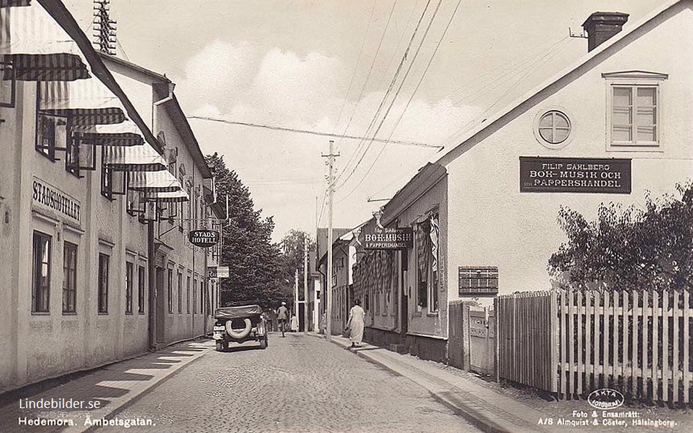 Hedemora Ämbetsgatan 1927