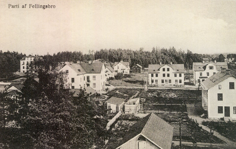 Parti af Fellingsbro 1912