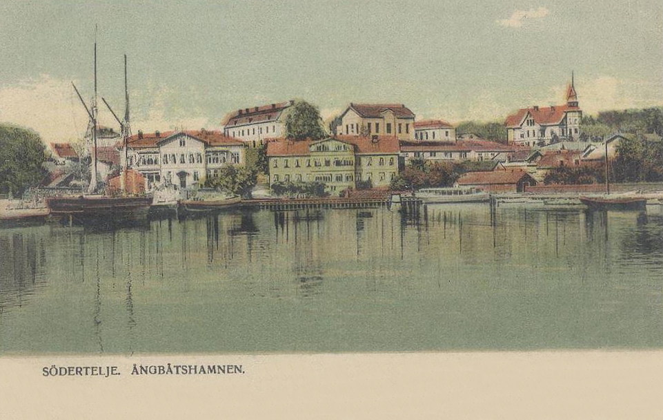 Södertelje Ångbåtshamnen 1902
