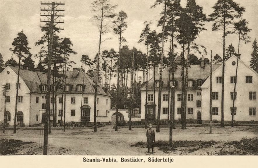 Scania-Vabis, Bostäder. Södertelje