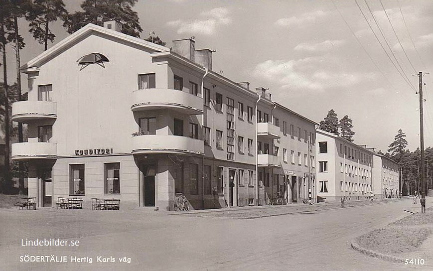 Södertälje, Hertig Karls Väg  1948