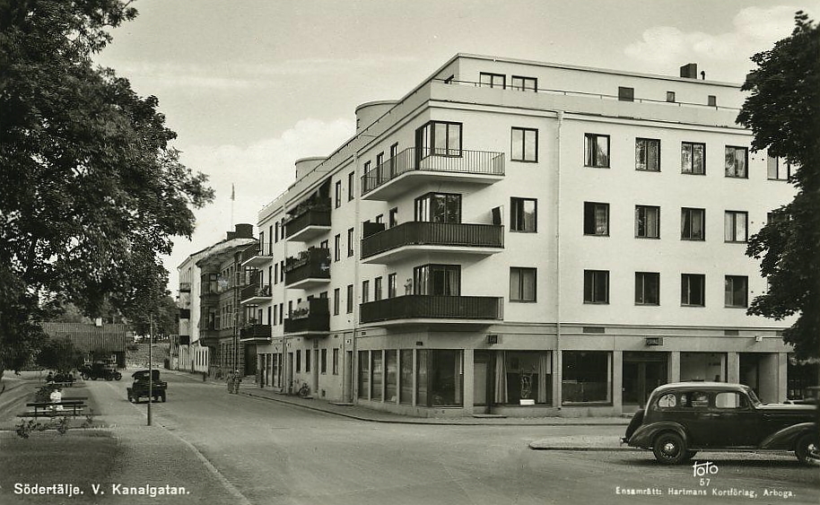Södertälje, Västra Kanalgatan