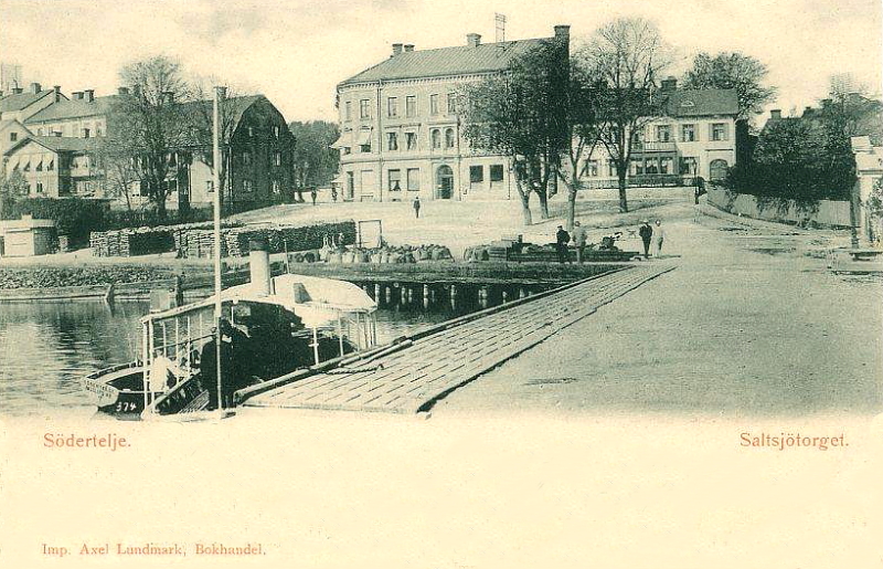 Södertelje, Saltsjötorget 1902