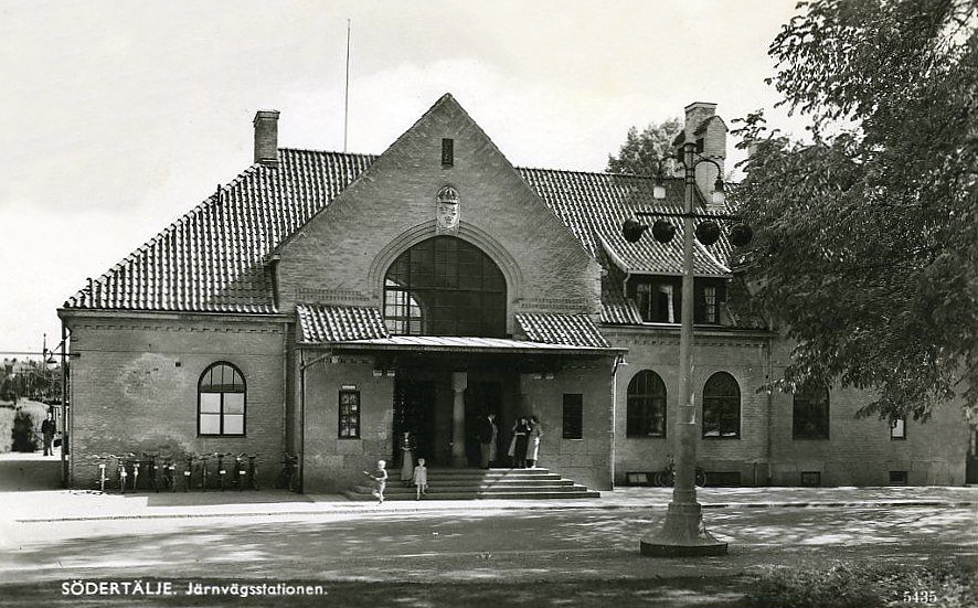 Södertälje Järnvägsstationen 1947