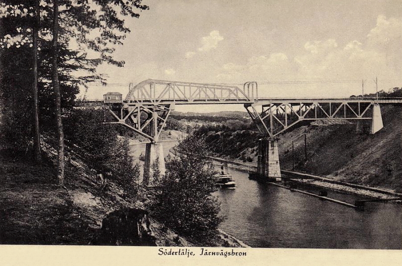 Södertälje, Järnvägsbron 1935
