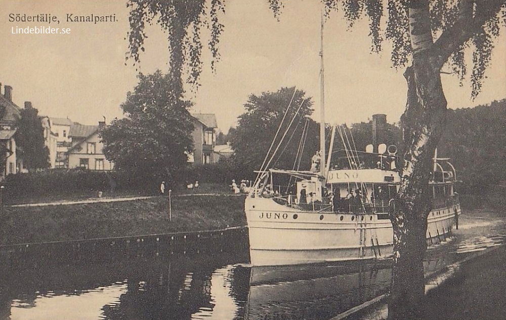 Södertälje, Kanalparti 1911